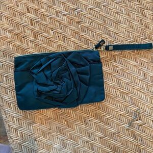 Elegant Floral Wristlet Clutch